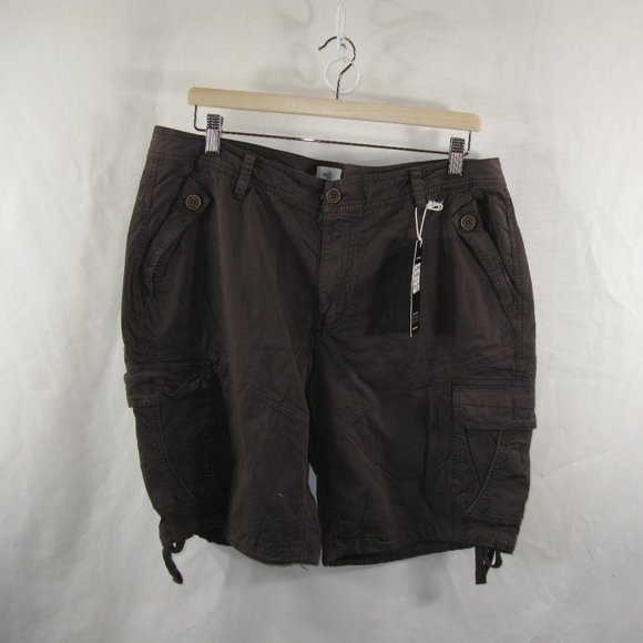 Four Steeds Pants - Four Steeds Cargo Shorts - Choc. Brown - Size 16 - NWT